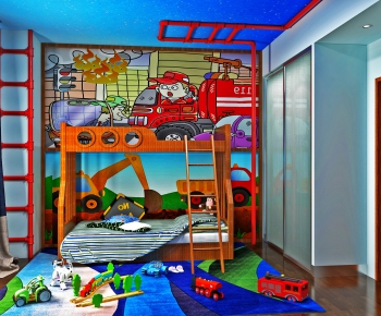 Modern Children's Room-ID:404596314