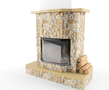Modern Fireplace-ID:692777742