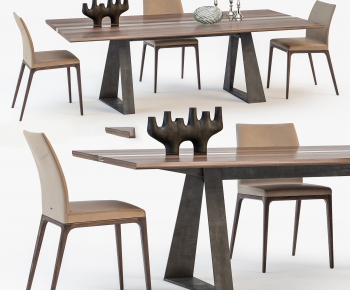 Modern Dining Table And Chairs-ID:714924286