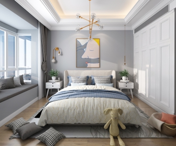 Nordic Style Bedroom-ID:669298277