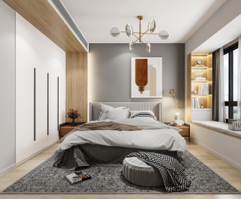 Nordic Style Bedroom-ID:248802566