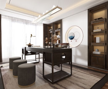 New Chinese Style Study Space-ID:860226739