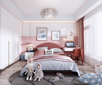 Nordic Style Girl's Room Daughter's Room-ID:762289538