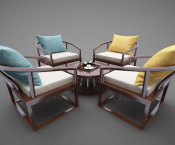New Chinese Style Leisure Table And Chair-ID:149382695