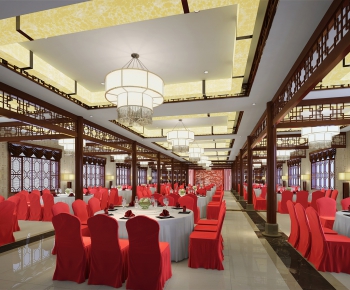 Chinese Style Banquet Hall-ID:499790632