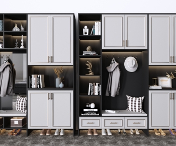 Modern Shoe Cabinet-ID:341407674