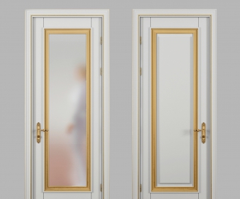 Modern Solid Wood Door-ID:679255148