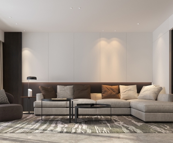 Modern A Living Room-ID:745211734