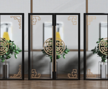 Chinese Style Door-ID:602861424
