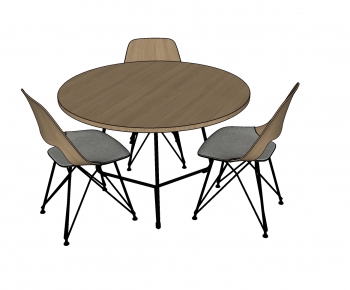 Modern Dining Table And Chairs-ID:172506122