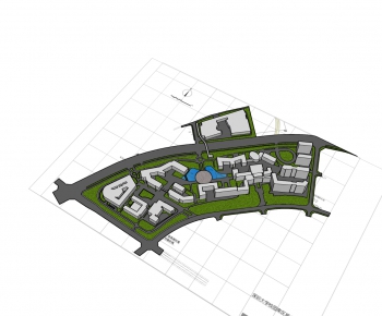 Modern Architectural Bird's-eye View Planning-ID:499216198