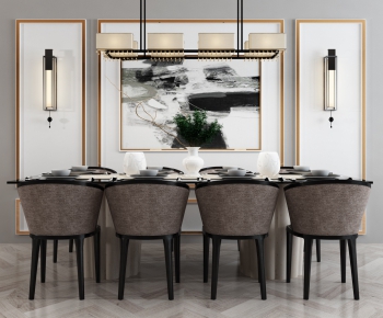 New Chinese Style Dining Table And Chairs-ID:279495134