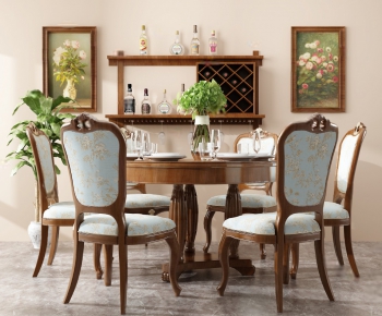 Modern Dining Table And Chairs-ID:561474489