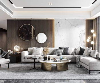 Modern A Living Room-ID:719573344