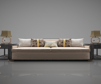 New Chinese Style Multi Person Sofa-ID:973794339
