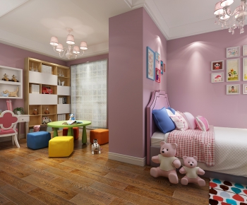 Simple European Style Children's Room-ID:359041263