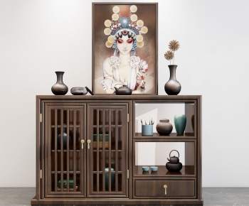 New Chinese Style Sideboard-ID:390009656