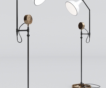 Industrial Style Floor Lamp-ID:633039157