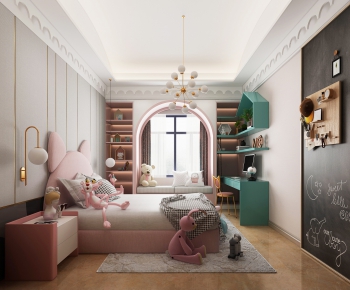 Nordic Style Girl's Room Daughter's Room-ID:473142282