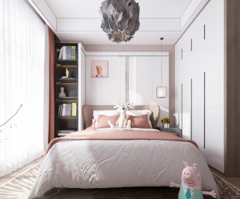 Nordic Style Girl's Room Daughter's Room-ID:500474423