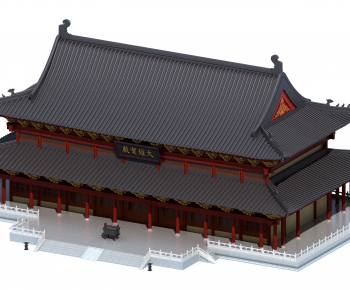 Chinese Style Ancient Architectural Buildings-ID:746633757