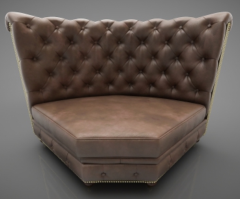 American Style Single Sofa-ID:758618811