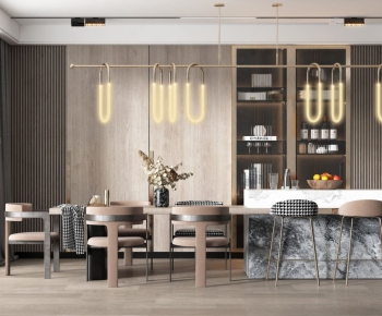 Modern Dining Room-ID:715174239