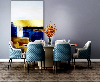 Modern Dining Table And Chairs-ID:208484124