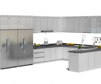 Modern Kitchen Cabinet-ID:131857233