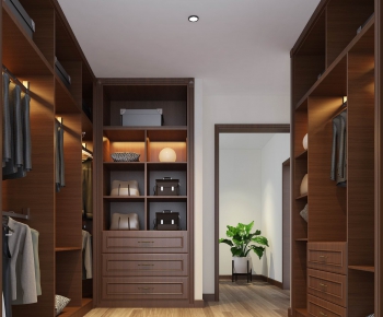 Simple European Style Clothes Storage Area-ID:436872541
