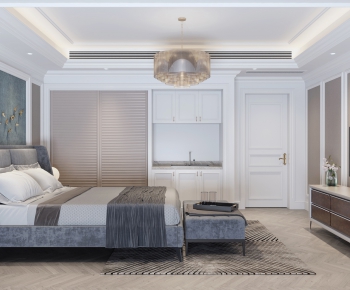Simple European Style Bedroom-ID:210502997