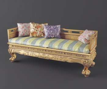 New Chinese Style A Sofa For Two-ID:899421399