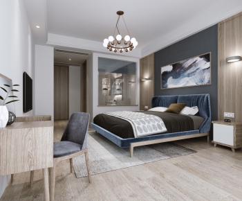 Nordic Style Bedroom-ID:607498494