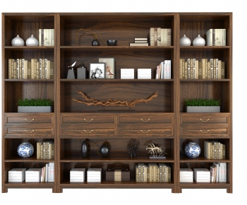 New Chinese Style Bookcase-ID:681923824