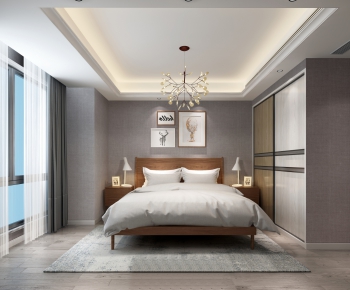 Nordic Style Bedroom-ID:319683476