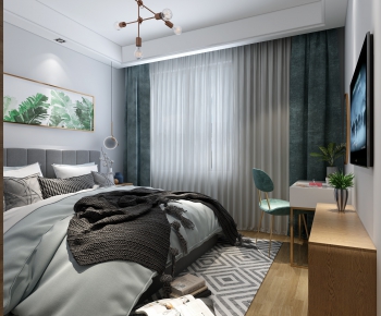 Nordic Style Bedroom-ID:469127686