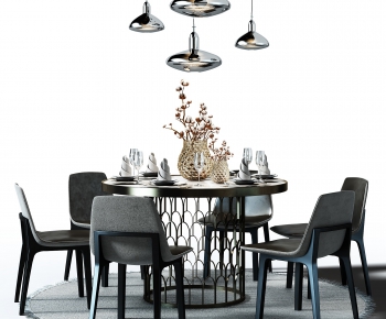 Modern Dining Table And Chairs-ID:235817247