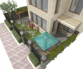 Modern Courtyard/landscape-ID:566914423