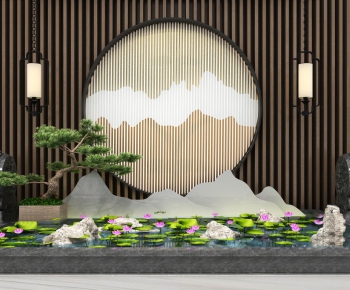 New Chinese Style Garden-ID:647443892