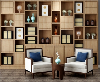 New Chinese Style Bookcase-ID:168642113