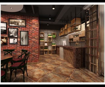 Industrial Style Cafe-ID:642189573
