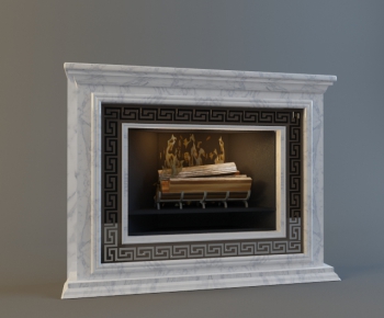 Modern Fireplace-ID:611148788