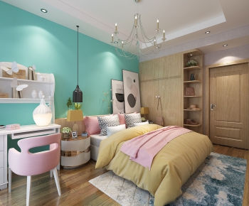 Nordic Style Girl's Room Daughter's Room-ID:335210227