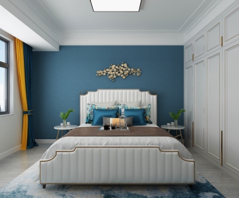 American Style Bedroom-ID:309347726