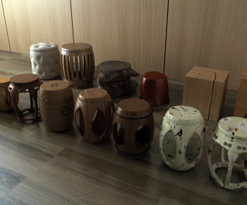 New Chinese Style Stool-ID:306886857