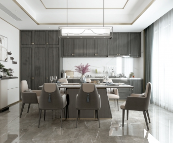 New Chinese Style Dining Room-ID:576500284