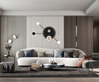 Modern A Living Room-ID:565350571