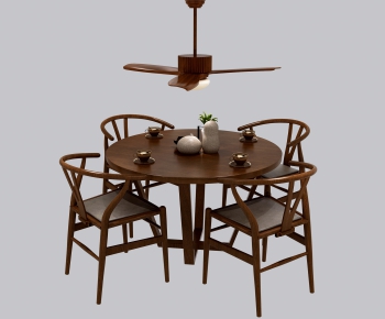 New Chinese Style Leisure Table And Chair-ID:530587737