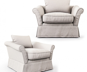 Simple European Style Single Sofa-ID:963005944