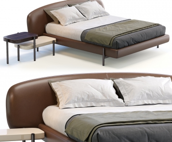 Modern Double Bed-ID:449262619
